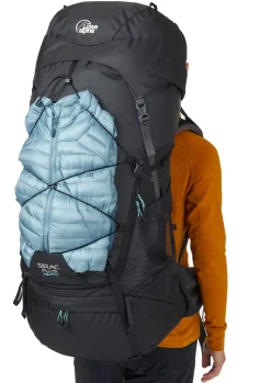 Backpacking Packs-Lowe Alpine Womens Sirac Plus ND65 Rucksack - Ebony