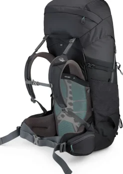 Backpacking Packs-Lowe Alpine Womens Sirac Plus ND65 Rucksack - Ebony