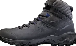 Hiking Shoes & Boots|Mid Height Boots-Mammut Mens Mercury IV Mid GTX Boots - Dark Titanium-Black