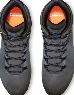 Hiking Shoes & Boots|Mid Height Boots-Mammut Mens Mercury IV Mid GTX Boots - Dark Titanium-Black