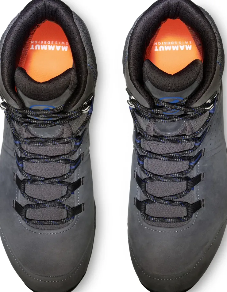Hiking Shoes & Boots|Mid Height Boots-Mammut Mens Mercury IV Mid GTX Boots - Dark Titanium-Black