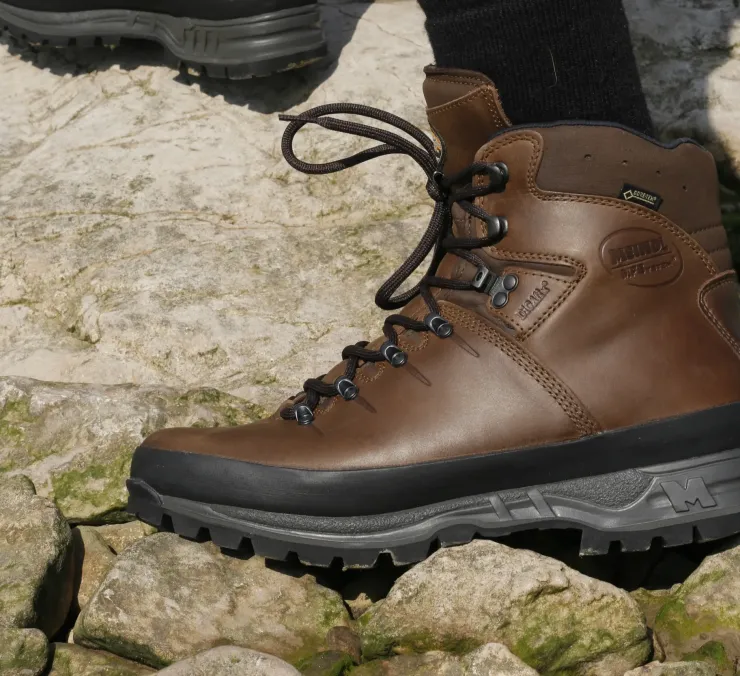 Hiking Shoes & Boots|Hiking Boots-Meindl Mens Bhutan MFS Boots - Dark Brown