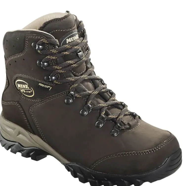 Hiking Shoes & Boots|Hiking Boots-Meindl Mens Meran GTX Boots - Mahogany