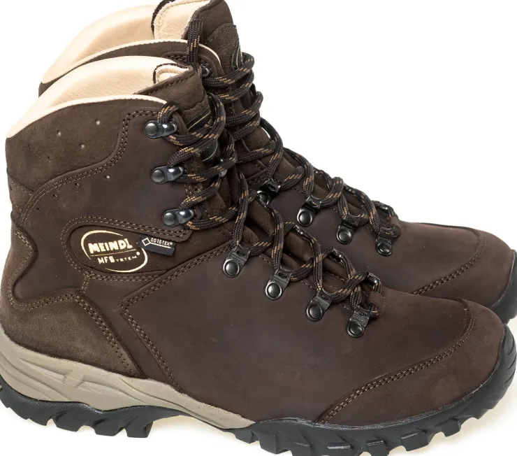Hiking Shoes & Boots|Hiking Boots-Meindl Mens Meran GTX Boots - Mahogany