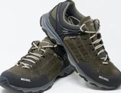 Hiking Shoes & Boots|Walking Shoes-Meindl Mens Ontario GTX Shoes - Black-Brown