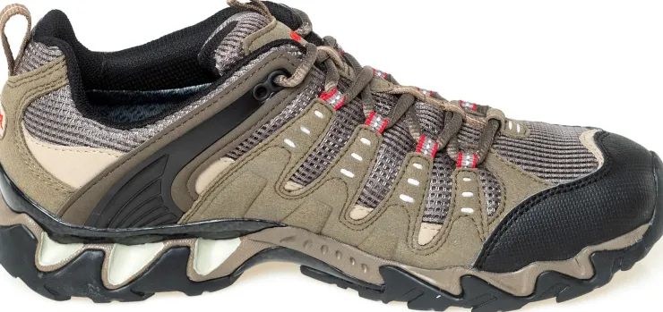 Hiking Shoes & Boots|Walking Shoes-Meindl Mens Respond GTX Shoes - Reed-Red