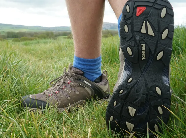 Hiking Shoes & Boots|Walking Shoes-Meindl Mens Respond GTX Shoes - Reed-Red