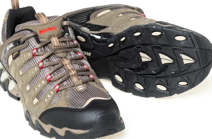 Hiking Shoes & Boots|Walking Shoes-Meindl Mens Respond GTX Shoes - Reed-Red