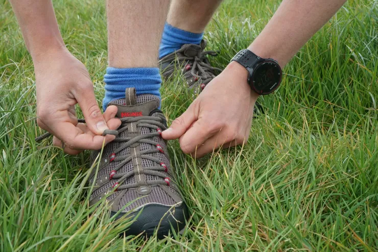 Hiking Shoes & Boots|Walking Shoes-Meindl Mens Respond GTX Shoes - Reed-Red