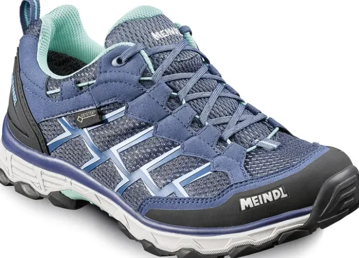Hiking Shoes & Boots|Walking Shoes-Meindl Womens Activo GTX Shoes - Jeans-Mint