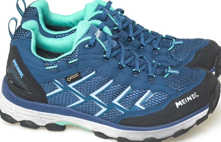 Hiking Shoes & Boots|Walking Shoes-Meindl Womens Activo GTX Shoes - Jeans-Mint