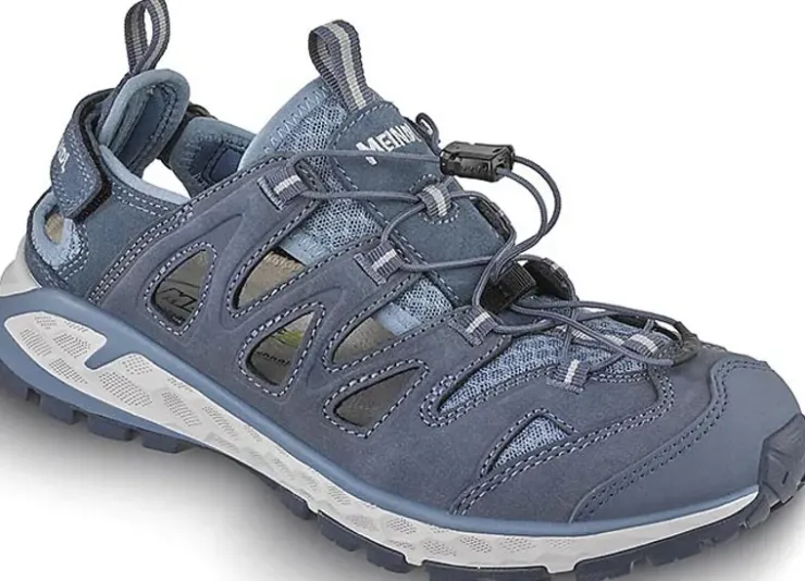 Sandals-Meindl Womens Brindisi Sandals - Jeans-Light Blue