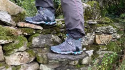 Hiking Shoes & Boots|Mid Height Boots-Meindl Womens Respond Mid II GTX Boots - Anthracite-Turquoise