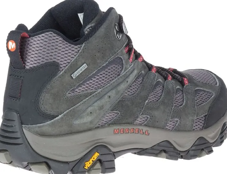 Hiking Shoes & Boots|Mid Height Boots-Merrell Mens Moab 3 Mid Boots - GTX Beluga