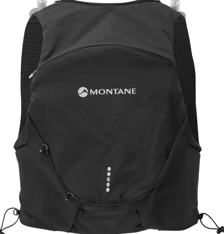 Fast & Light Rucksacks And Vests-Montane Gecko VP 12+ Running Vest - Black