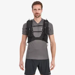 Fast & Light Rucksacks And Vests-Montane Gecko VP 20+ Running Vest - Black