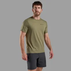 T-Shirts & Baselayers-Montane Mens Alhena Mountain 25 T-Shirt - Caper