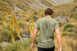 T-Shirts & Baselayers-Montane Mens Alhena Mountain 25 T-Shirt - Caper