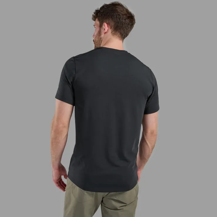 T-Shirts & Baselayers-Montane Mens Alhena T Shirt - Black