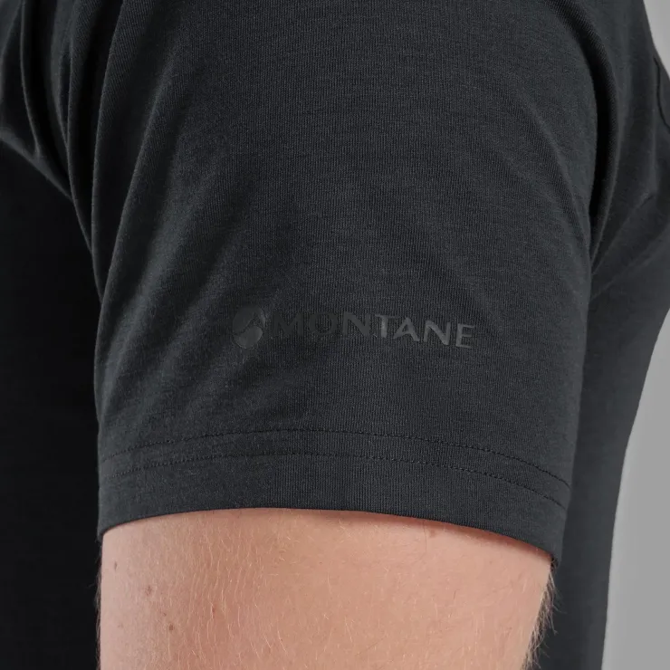 T-Shirts & Baselayers-Montane Mens Alhena T Shirt - Black