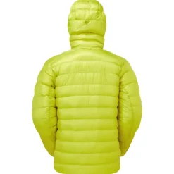 Insulated Jackets-Montane Mens Alpine 850 Hooded Down Jacket - Citrus Spring
