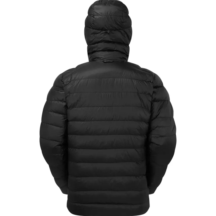 Insulated Jackets-Montane Mens Alpine 850 Hooded Down Jacket - Black