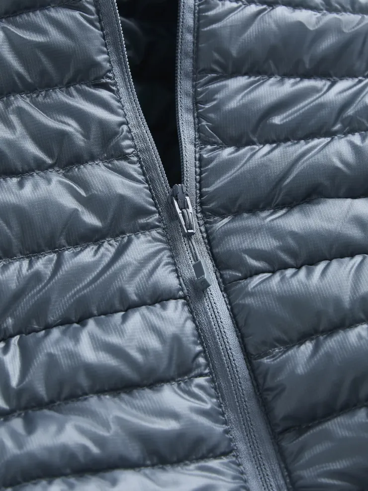 Insulated Jackets-Montane Mens Alpine 850 Nano Hoodie - Stone Blue