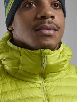Insulated Jackets-Montane Mens Alpine 850 Nano Hoodie - Citrus Spring