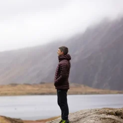 Insulated Jackets-Montane Mens Anti-Freeze Hoodie - Dark Garnet
