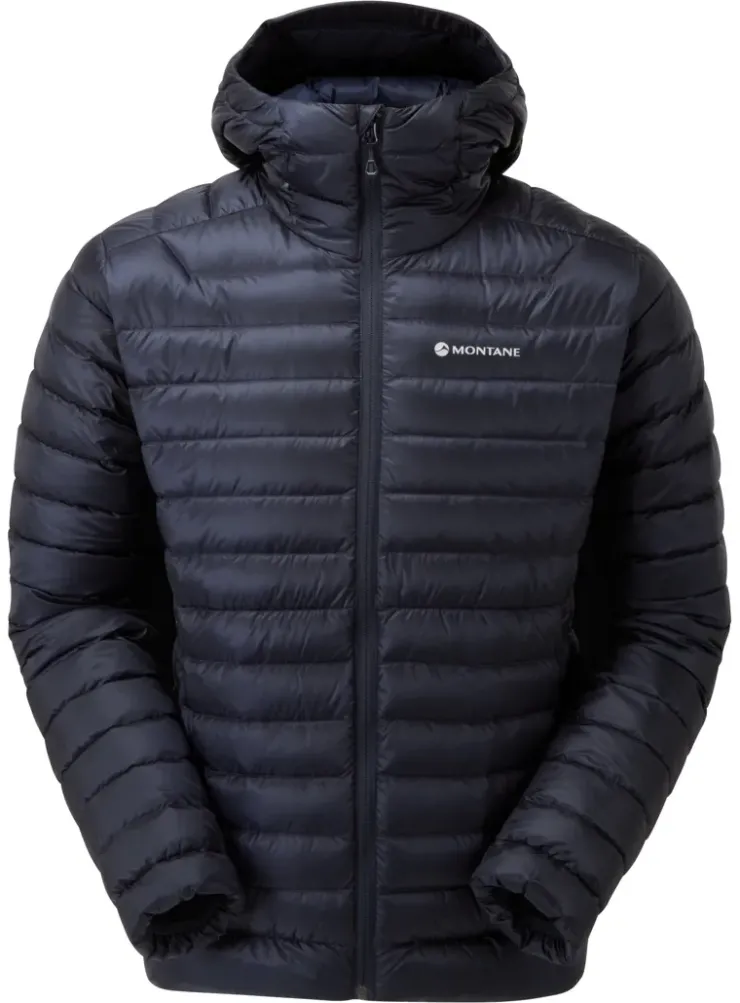 Insulated Jackets-Montane Mens Anti-Freeze Hoodie - Eclipse Blue