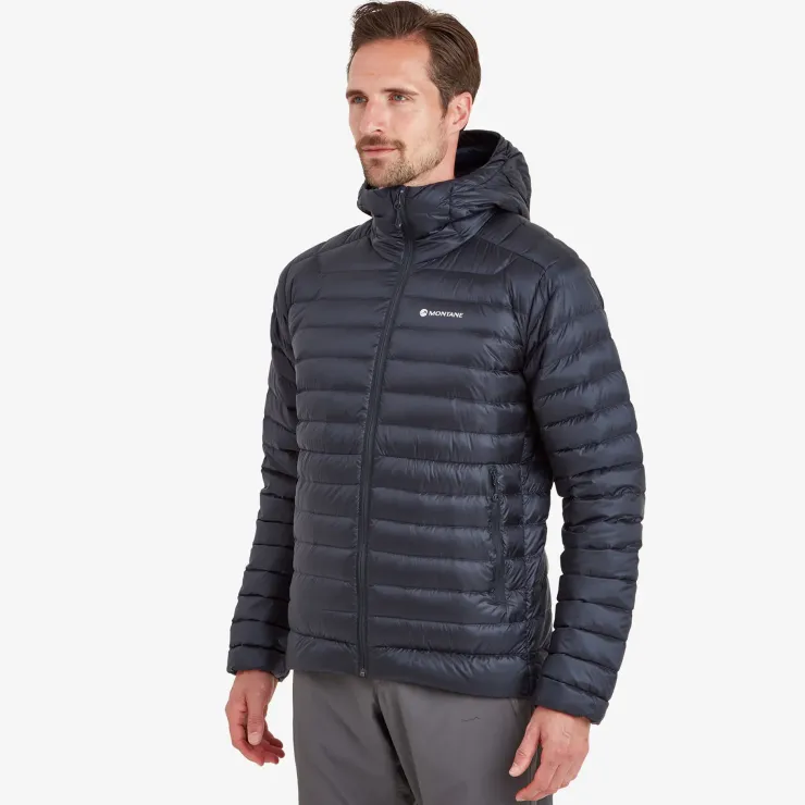 Insulated Jackets-Montane Mens Anti-Freeze Hoodie - Eclipse Blue