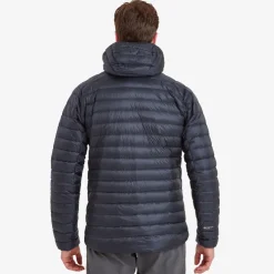 Insulated Jackets-Montane Mens Anti-Freeze Hoodie - Eclipse Blue