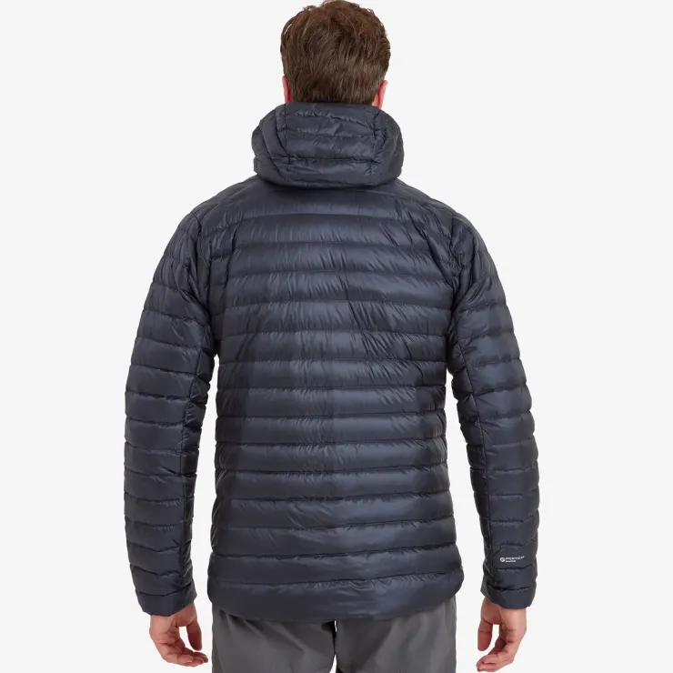 Insulated Jackets-Montane Mens Anti-Freeze Hoodie - Eclipse Blue