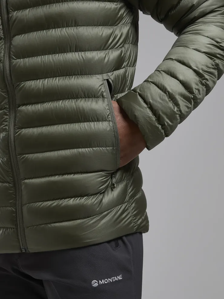 Insulated Jackets-Montane Mens Anti-Freeze Hoodie - Caper