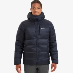 Insulated Jackets-Montane Mens Anti-Freeze XPD Hoodie - Eclipse Blue