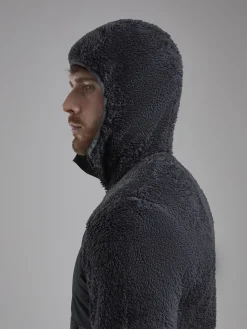 Fleece & Mid Layer-Montane Mens Caldus XT Hoodie - Midnight Grey