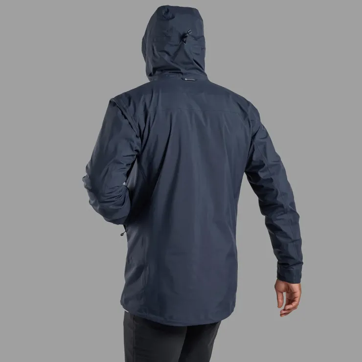 Waterproof Jackets-Montane Mens Cetus Jacket - Eclipse Blue