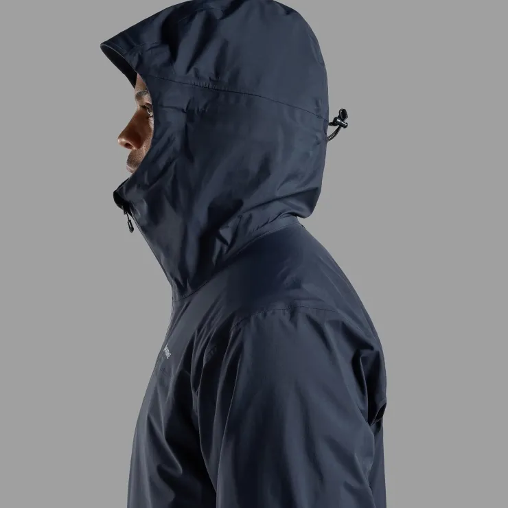 Waterproof Jackets-Montane Mens Cetus Jacket - Eclipse Blue