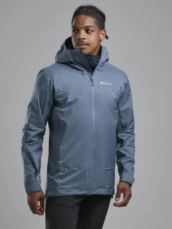 Waterproof Jackets-Montane Mens Cetus Lite Jacket - Stone Blue