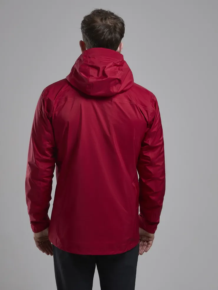 Waterproof Jackets-Montane Mens Cetus Lite Jacket - Acer Red