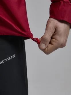 Waterproof Jackets-Montane Mens Cetus Lite Jacket - Acer Red