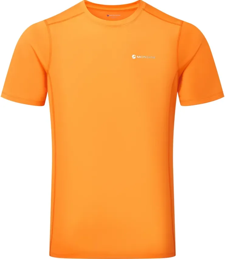 T-Shirts & Baselayers-Montane Mens Dart Lite T Shirt - Nagami Orange