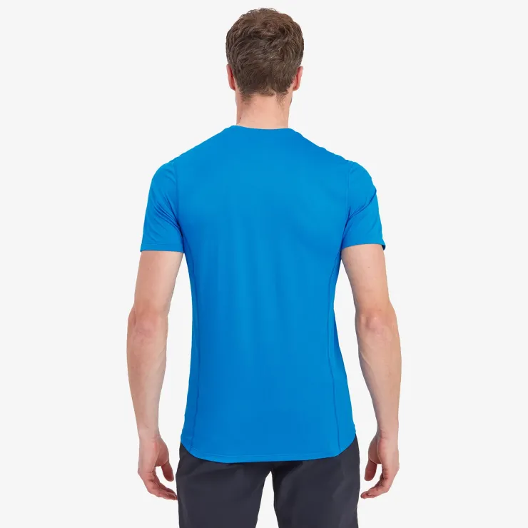 T-Shirts & Baselayers-Montane Mens Dart Lite T-Shirt - Electric Blue