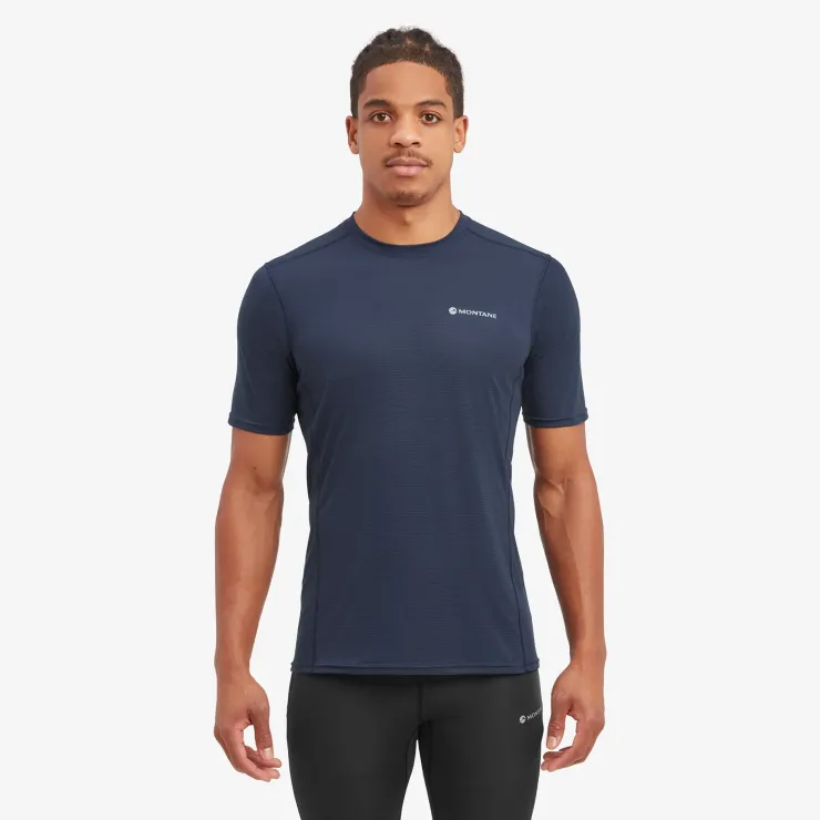 T-Shirts & Baselayers-Montane Mens Dart Nano T-Shirt - Eclipse Blue