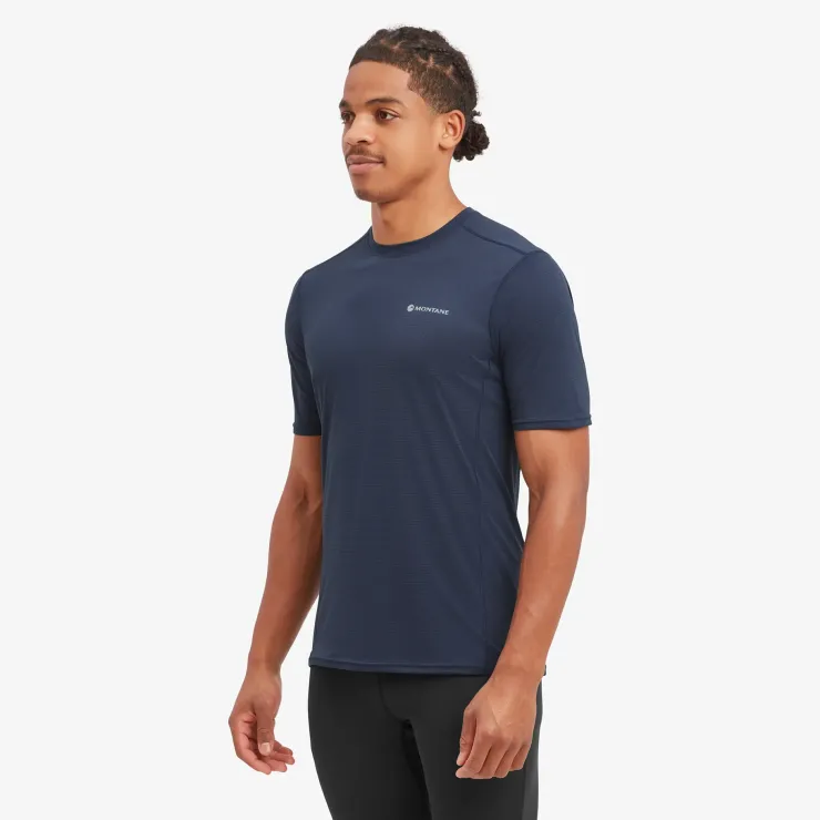 T-Shirts & Baselayers-Montane Mens Dart Nano T-Shirt - Eclipse Blue