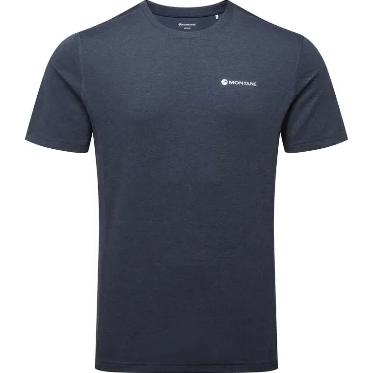T-Shirts & Baselayers-Montane Mens Dart T-Shirt - Eclipse Blue