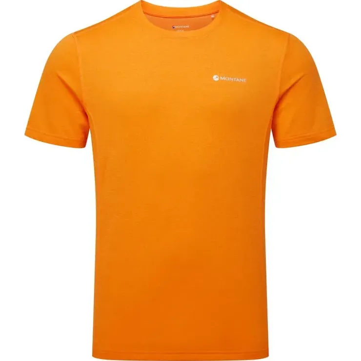 T-Shirts & Baselayers-Montane Mens Dart T-Shirt - Nagami Orange
