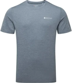 T-Shirts & Baselayers-Montane Mens Dart T-Shirt - Stone Blue