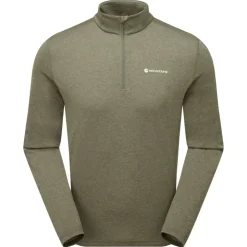 T-Shirts & Baselayers-Montane Mens Dart Zip Neck - Caper