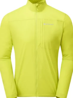 Windshirts-Montane Mens Featherlite Jacket - Citrus Spring